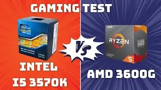 3570k vs 3200g Gaming Test | Best Budget Gaming Cpu 2024 | Cpu Buying Guide 2024