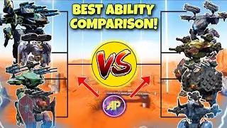 🔥 ALL ABILITIES ROBOTS & TITANS COMPARISON! TOP 10 BEST 🏆 || WAR ROBOTS WR ||
