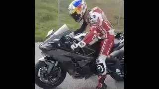 Kenan Sofuoglu - Kawasaki Ninja H2R Launch control