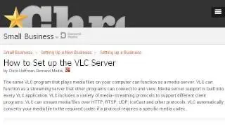 How-To Use VLC As A Media Server