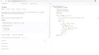 [Array] Giải bài 15 3sum
