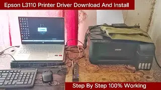 How To Download And Install Epson L3110 Printer Driver 2024 | Epson L3110 Driver Installation 2024