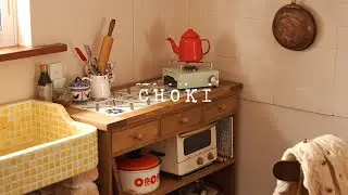 Heavy snow in the countryside and a handmade kitchen in my new house🌨🌨🌨
