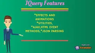 JQuery Features || Jquery tutorial
