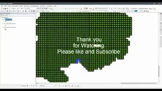 Create Grid index by Grid index toolbox and Convert Polygon to point in ArcGIS Part#5