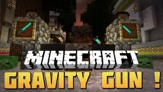 Minecraft Mody - GRAVITY GUN 1.4.5 ! (Grawitacyjna Broń !)
