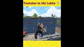 Youtuber in My Lobby 😭 #trendingshorts #bgmi #shortsfeed #pubg