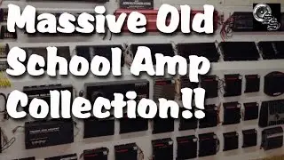 Old School Car Amplifier Collection EPIC Massive Amazing