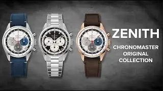 The Zenith Chronomaster Original Collection hits the sweet spot