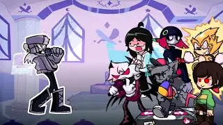 Ruvza But Different Characters Sing It (FNF But Everyone Sings It)