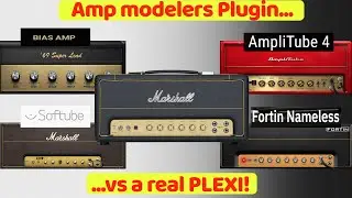 BIAS AMP 2 VS AMPLITUBE 4 VS SOFTUBE VS FORTIN: which is the best modeler of a PLEXI?