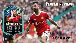 FIFA 22 - TOTS Bruno Fernandes 93 Review