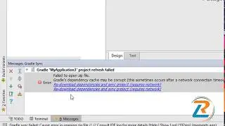 Android Bangla 46 How to Resolve Gradle dependency corrupt or Re-download requries network error