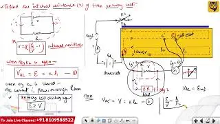 Internal Resistance of Battery - Potentiometer