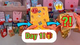 [ASMR] MYSTERY FESTIVE ADVENT CALENDAR 2022 - DAY 1!🐭 