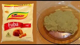 CUSCUZ DE FUBÁ FÁCIL - Receita