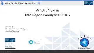What's New With Cognos Analytics R5 (v11.0.5)