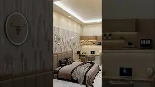 Bedroom.............................................#3d #3dinterior #interiordesign #bedwars