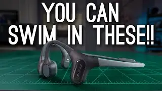 Headphones For Swimming? Mojawa Run Plus Bone Conduction Headphones | New Stuff TV
