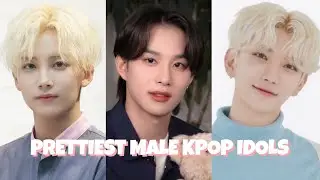 prettiest male kpop idols