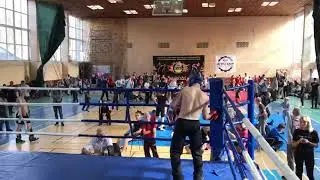 Чемпионат  Украины WTKA Половинко Максим до 71кг
