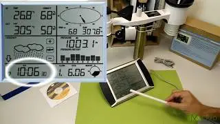 Метеостанция AW002, беспроводная передача данных, прогноз погоды, синхронизация с ПК
