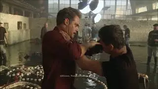 Mel Gibson vs Sly Stallone ...making of the expendables 3 barney vs. stonebanks