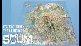 SCUM // It's Way Bigger Than We Thought! 😱 Cheats Reveal Hidden Map!