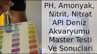 Deniz Akvaryum PH Amonyak Nitrit Nitrat Testi | Mehmet Hakan TATLICI | Meta Reef Aquarium
