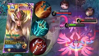 FREYA VS YU ZHONG EXP LANE! YU ZHONG SAMPE COKLAT! BEST BUILD FREYA TERSAKIT 2024! - Mobile Legends