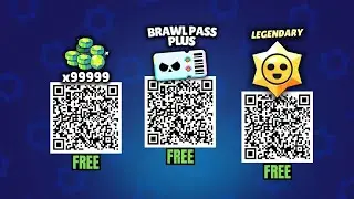 FREE GEMS & BRAWL PASS from QR CODE! 🎉