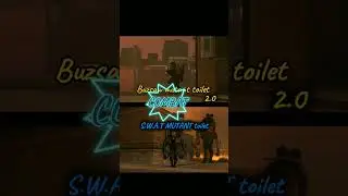 Buzsaw mutant toilet vs S.W.A.T MUTANT toilet