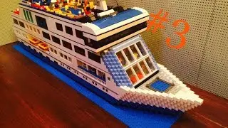 Супер обзор #3: Лего круизный лайнер / MOC:  Lego cruise liner
