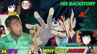 Giyu Backstory | Demonslayer Season 4 Episode 2 in (HINDI)