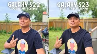 Galaxy S22 vs S23 camera comparison! What's the difference? 😯