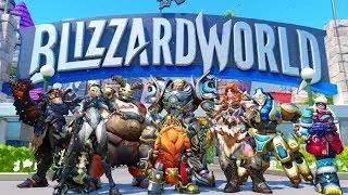 Обзор обновления Blizzard World (СКИНЫ и КАРТА)