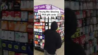 Stealing PS4 gift cards be like: