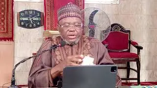 Karatun Littafin Almiskhul Azfari Sharhul Akhdari daga Modibbo Bubayero Central Mosque Gombe State