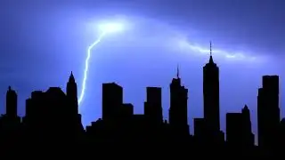 Relaxing Thunderstorms w/Storm Videos & Audio (5-Minutes Long)