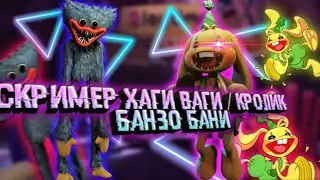 Скримкр Хаги ваги / Кролик Банзо Бани / Попи плей тайм
