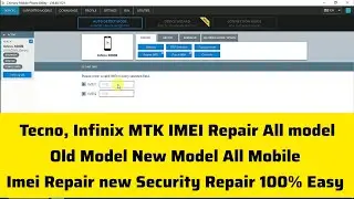 Tecno/Infinix MTK IMEI Repair All model New Security By Chimera/All MTK IMEI Repair by Chimera
