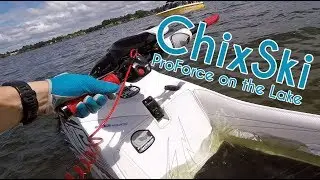 ChixSki: ProForce on the Lake - 65+mph Standing Up