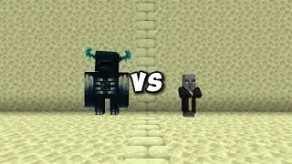 Warden vs Evoker - Minecraft Mob Battle