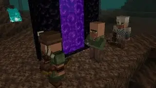 Villagers vs Herobrin/saving the player 1 episode (1 part)1 season