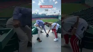 Fenway Park FAST HANDS CHALLENGE ft Jonathan Papelbon!!