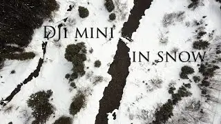 DJI Mavic Mini in snow