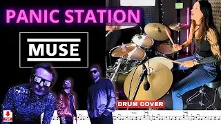 Panic Station - MUSE - Drum Cover  (Drum Score)