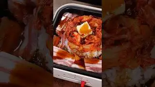 Pork kimchi lunch #food