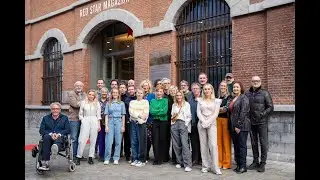 Cast Red Star Line musical op bezoek in het Red Star Line Museum