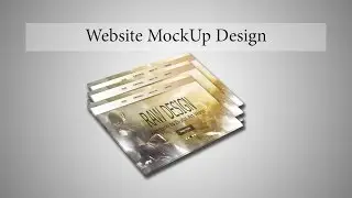 WEBSITE MOCKUP DESIGN | SPEED ART 2016